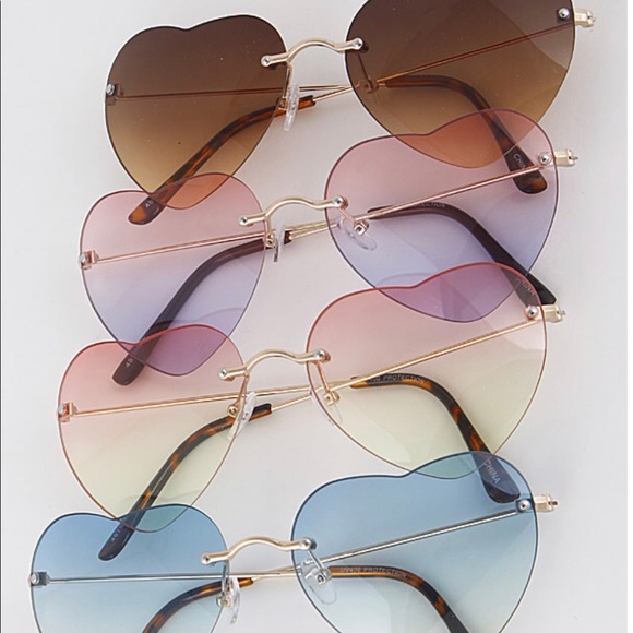 HEART SUNNIES BROWN - Picture 2 of 2